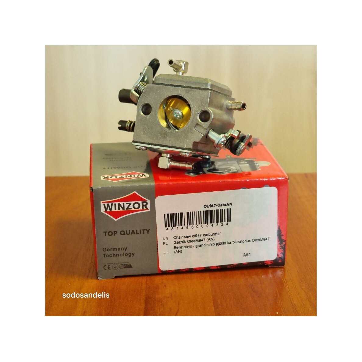 Carburetor for Oleo-Mac 947, 952 and Efco 147, 152 Chainsaws #50070224B 50070011AR 1