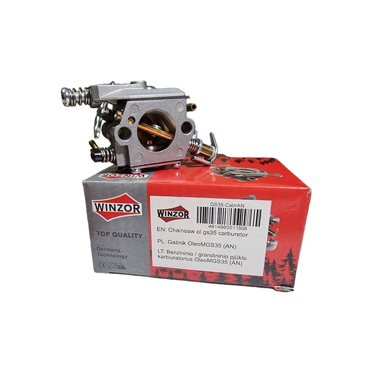 Carburetor for Oleo-Mac GS 35, GS 35C, GS 350, GS 350C, GSH 40, GSH 400 chainsaws 50240045R 2 Carburetor for Oleo-Mac GS 35, GS 35C, GS 350, GS 350C, GSH 40, GSH 400 chainsaws 50240045R 2