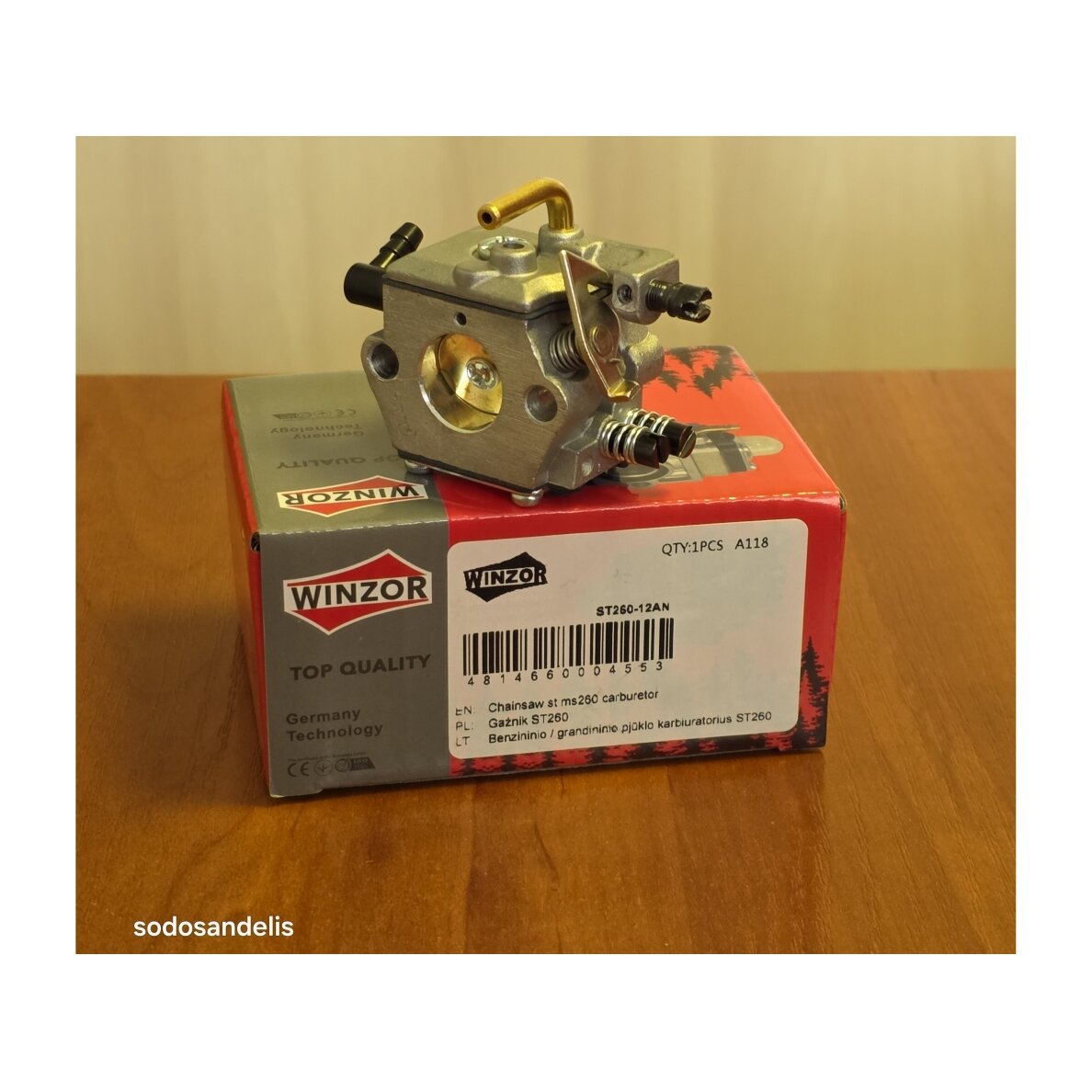 Benzīna motorzāģa karburators piemērots STIHL MS024 \/ MS026 \/ MS240 \/ MS260 Benzīna motorzāģa karburators piemērots STIHL MS024 \/ MS026 \/ MS240 \/ MS260