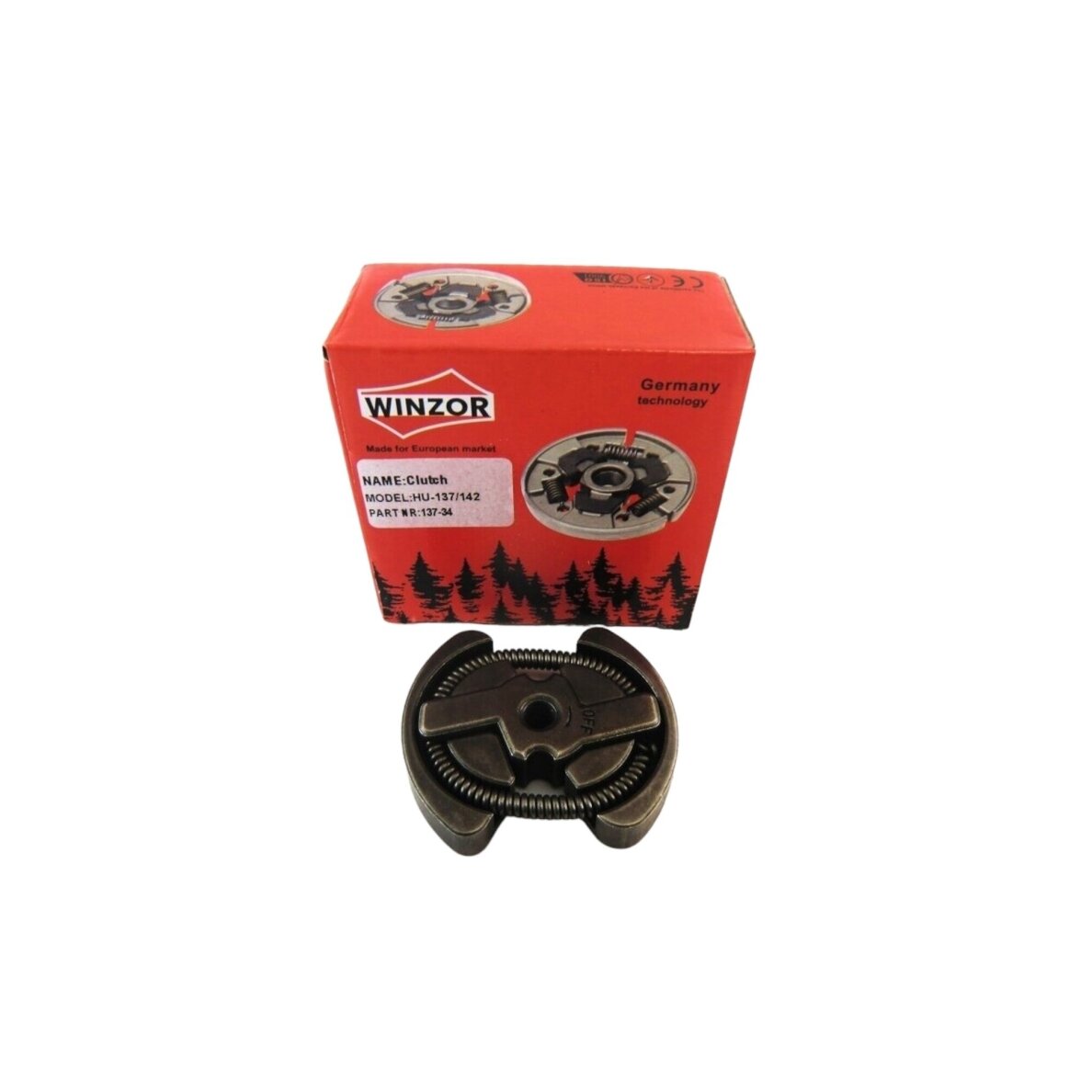 Chainsaw clutch for Husqvarna 137 / 142 Chainsaw clutch for Husqvarna 137 / 142
