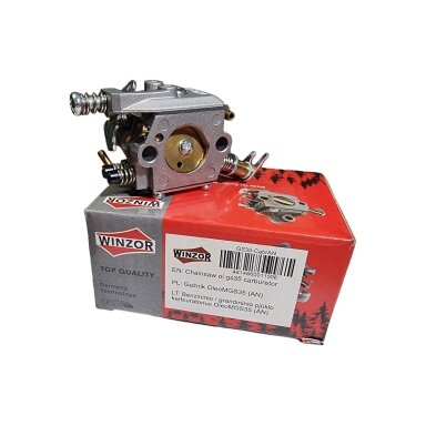 Karbiuratorius Oleo-Mac GS 35, GS 35C, GS 350, GS 350C, GSH 40 GSH 400 pjūklams 50240045R