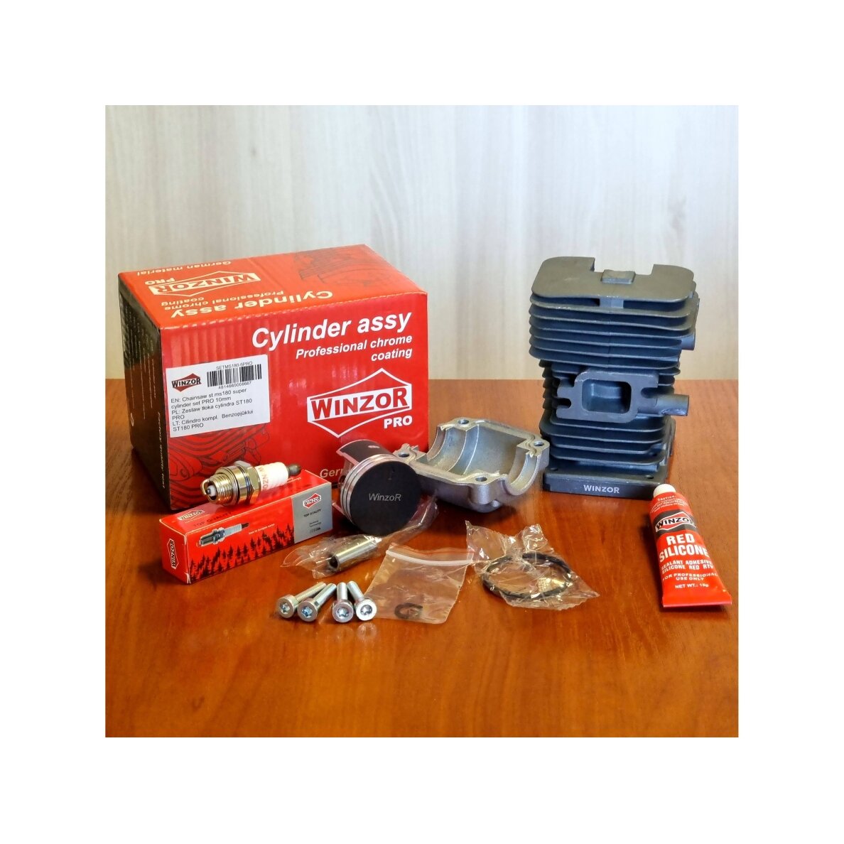 Cilindro komplektas benzopjūklui STIHL MS180 Cilindro komplektas benzopjūklui STIHL MS180