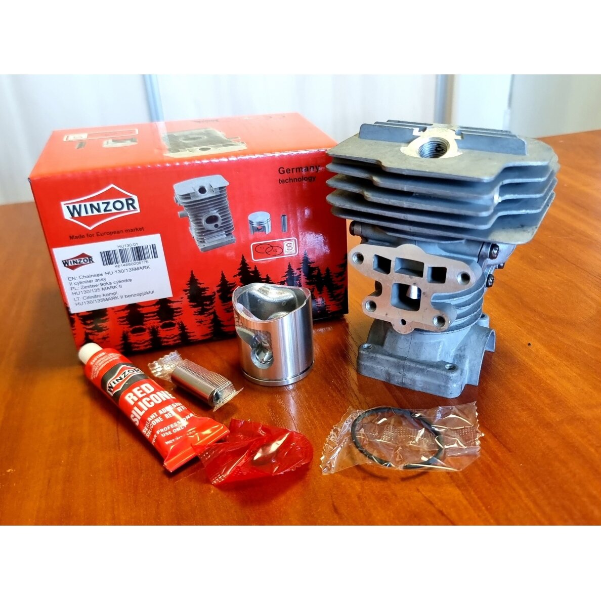 Cylinder kit Husqvarna 130 135 Mark II 39mm. 591465701