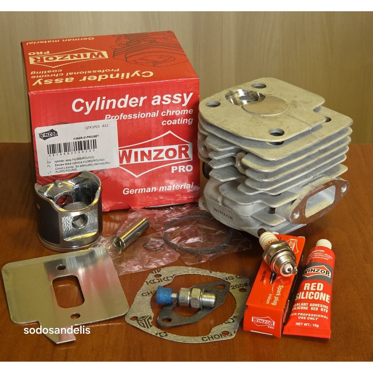 Cylinder kit NIKASIL Husqvarna 362 365 371 372 Jonsered 2065 2165 48mm  #503939071