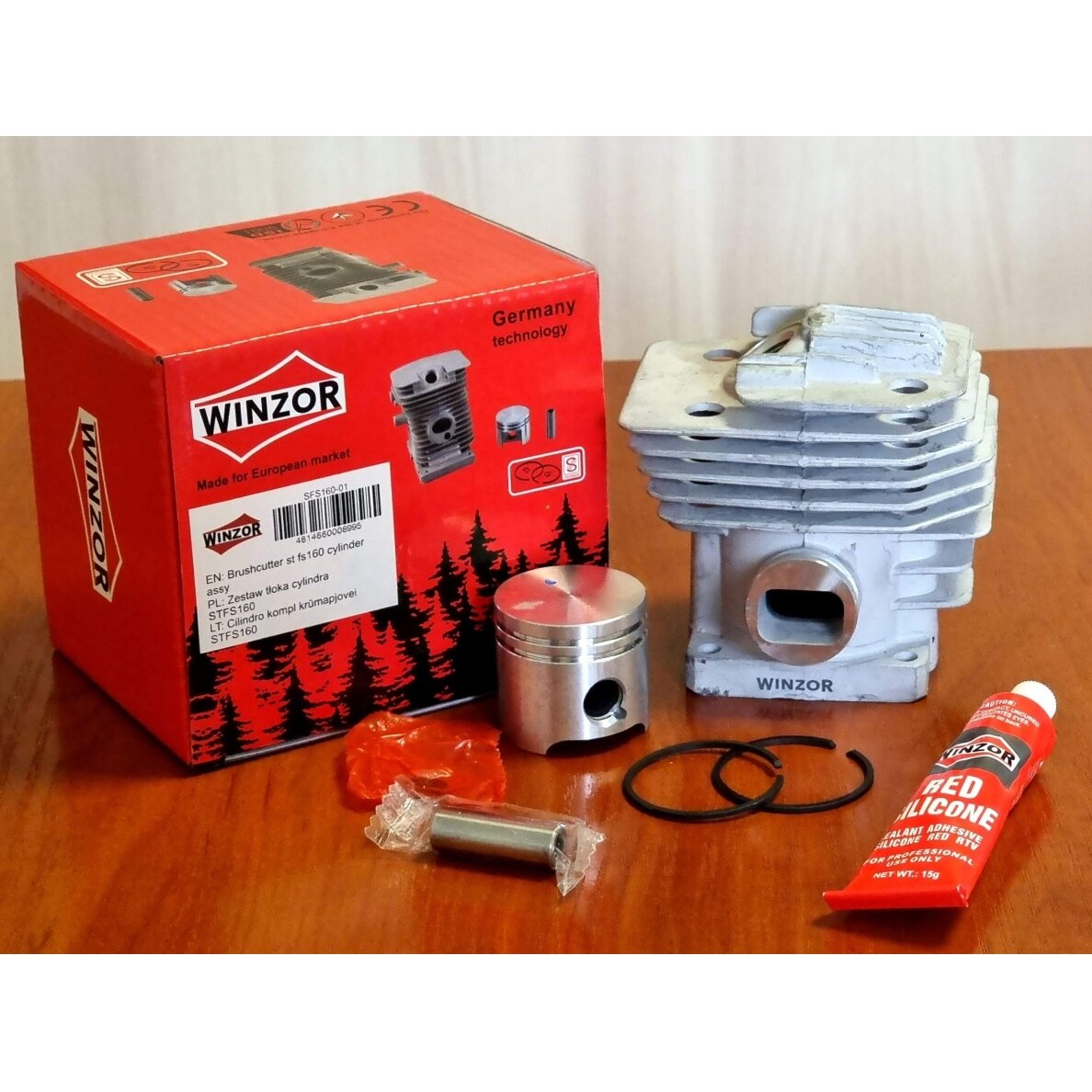 Cilindro komplektas STIHL FS160 FS180 FS220 FS280 FS290 Ø35MM  trimeriams 4119 020 1203 41190201203 41190201217