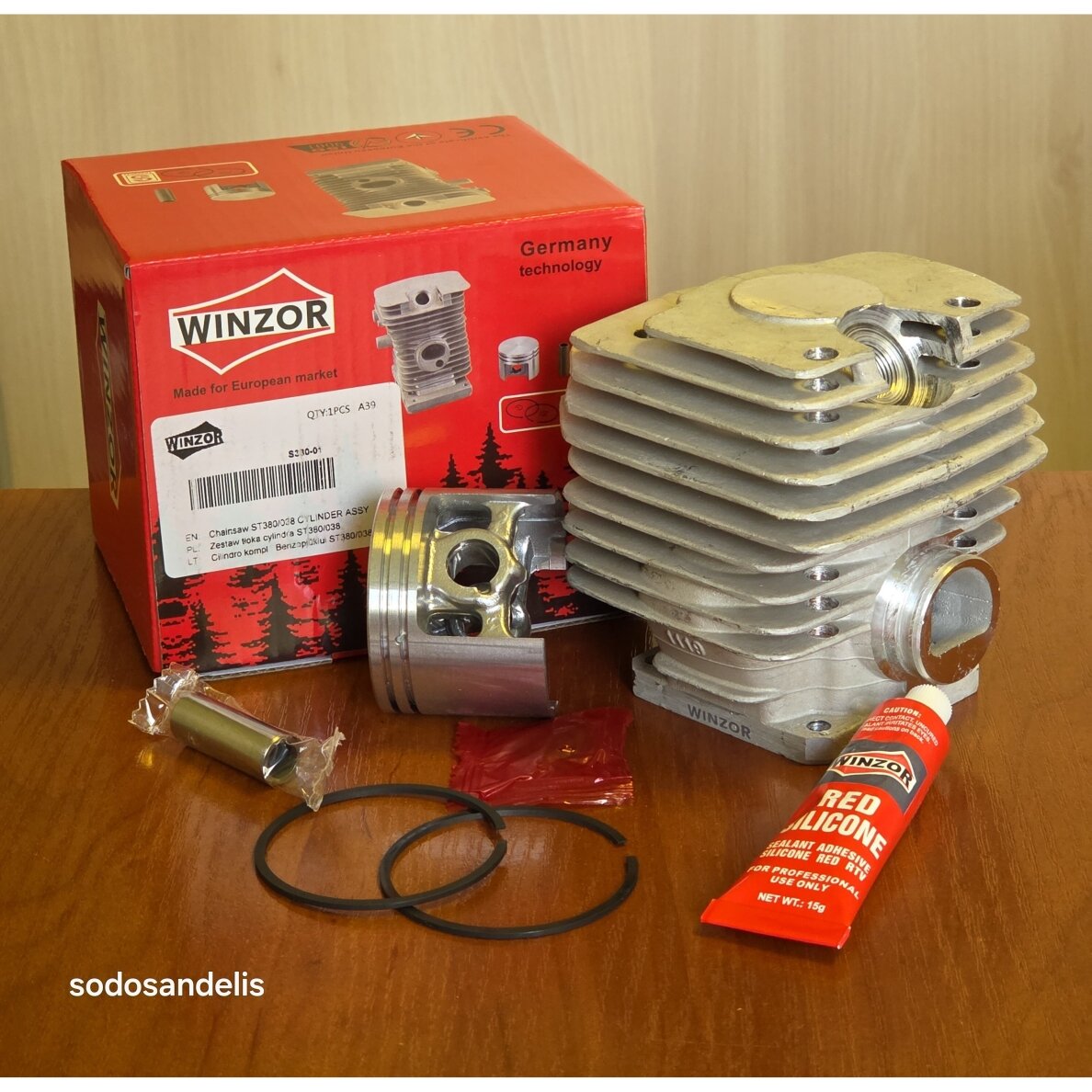 Cylinder Kit Stihl MS380 038 Magnum Chainsaws NIKASIL #11190201202 1