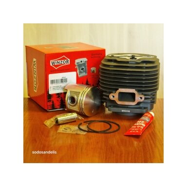 Cilindro komplektas skirtas STIHL MS720 070 090 090G Padengimas NIKASIL Ø58mm #1106 020 1202 Cilindro komplektas skirtas STIHL MS720 070 090 090G Padengimas NIKASIL Ø58mm #1106 020 1202