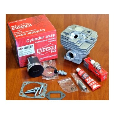 Cylinder kit for STIHL MS361 chainsaws. Code 11350201202 NIKASIL coating Cylinder kit for STIHL MS361 chainsaws. Code 11350201202 NIKASIL coating
