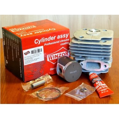 Cilindro komplektas Husqvarna 362 365 371 372 Jonsered 2065 2165 48mm #503939071 Cilindro komplektas Husqvarna 362 365 371 372 Jonsered 2065 2165 48mm #503939071