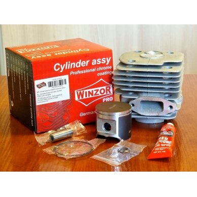 Cilindro komplektas Husqvarna 362 365 371 372 Jonsered 2065 2165 48mm #503939071 1 Cilindro komplektas Husqvarna 362 365 371 372 Jonsered 2065 2165 48mm #503939071 1