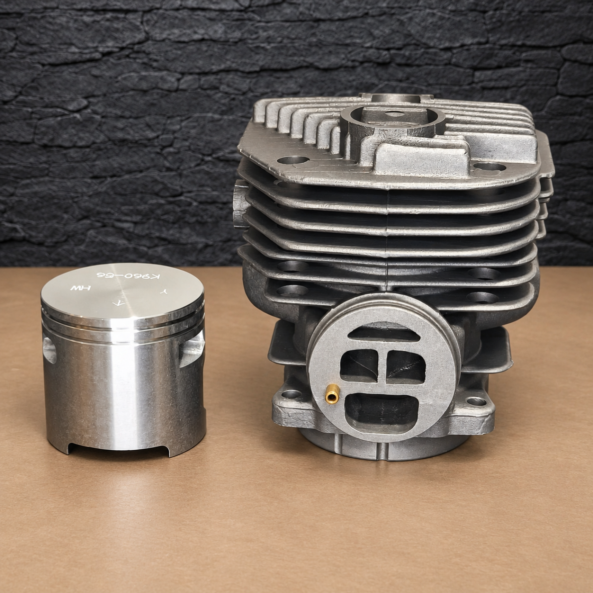 HYWAY TITANIKEL Husqvarna K960 / K960 V2 / K970 cylinder kit 56 mm with side decompression port - 544 93 56 02 6
