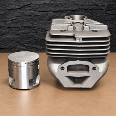 HYWAY TITANIKEL Husqvarna K960 / K960 V2 / K970 cylinder kit 56 mm with side decompression port - 544 93 56 02 8 HYWAY TITANIKEL Husqvarna K960 / K960 V2 / K970 cylinder kit 56 mm with side decompression port - 544 93 56 02 8