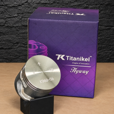 HYWAY TITANIKEL Husqvarna K960 / K960 V2 / K970 cylinder kit 56 mm with side decompression port - 544 93 56 02 2