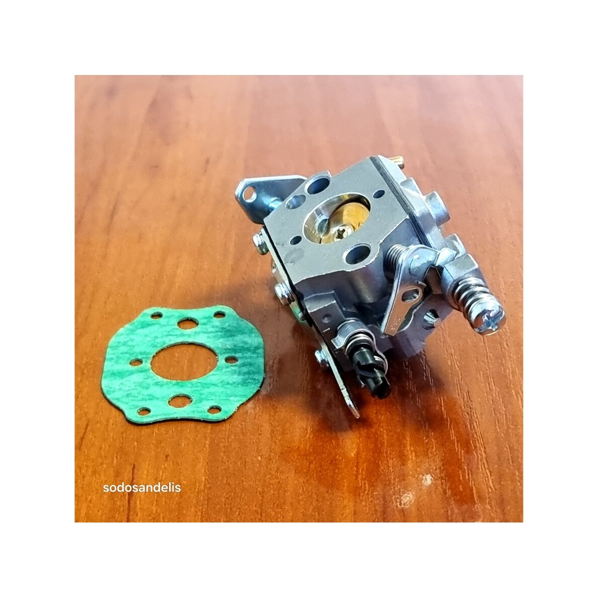 Karbiuratorius Husqvarna 36 41 136 137 141 142 pjūklams 530071987; tipas - Walbro WT834 4 Karbiuratorius Husqvarna 36 41 136 137 141 142 pjūklams 530071987; tipas - Walbro WT834 4