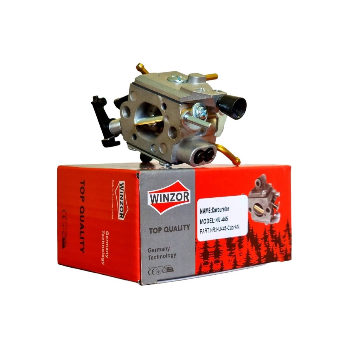 Karburators Husqvarna 445; 445 e-series; 445 e-series II; 445 II;, 450; 450 e-series; 450 e-series II; 450 II; 450 Rancher, Jonsered CS2245 CS2250 3 Karburators Husqvarna 445; 445 e-series; 445 e-series II; 445 II;, 450; 450 e-series; 450 e-series II; 450 II; 450 Rancher, Jonsered CS2245 CS2250 3