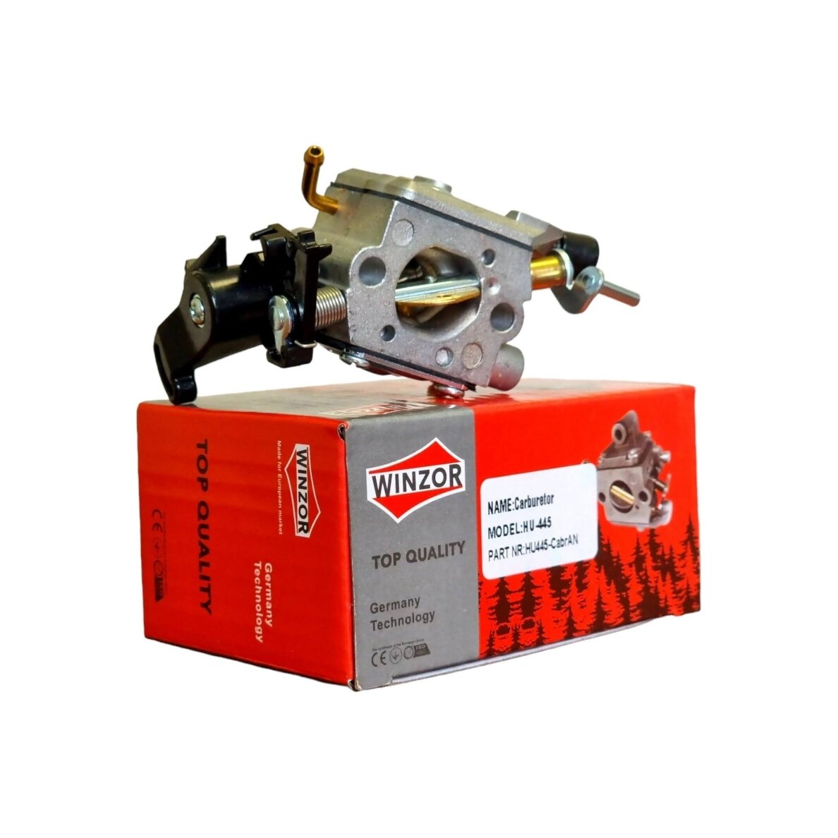 Karburators Husqvarna 445; 445 e-series; 445 e-series II; 445 II;, 450; 450 e-series; 450 e-series II; 450 II; 450 Rancher, Jonsered CS2245 CS2250 4