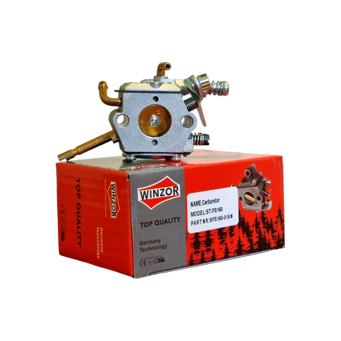 Carburetor for STIHL FS160 FS180 FS220 FS280 FS290 FR220 trimmers 5