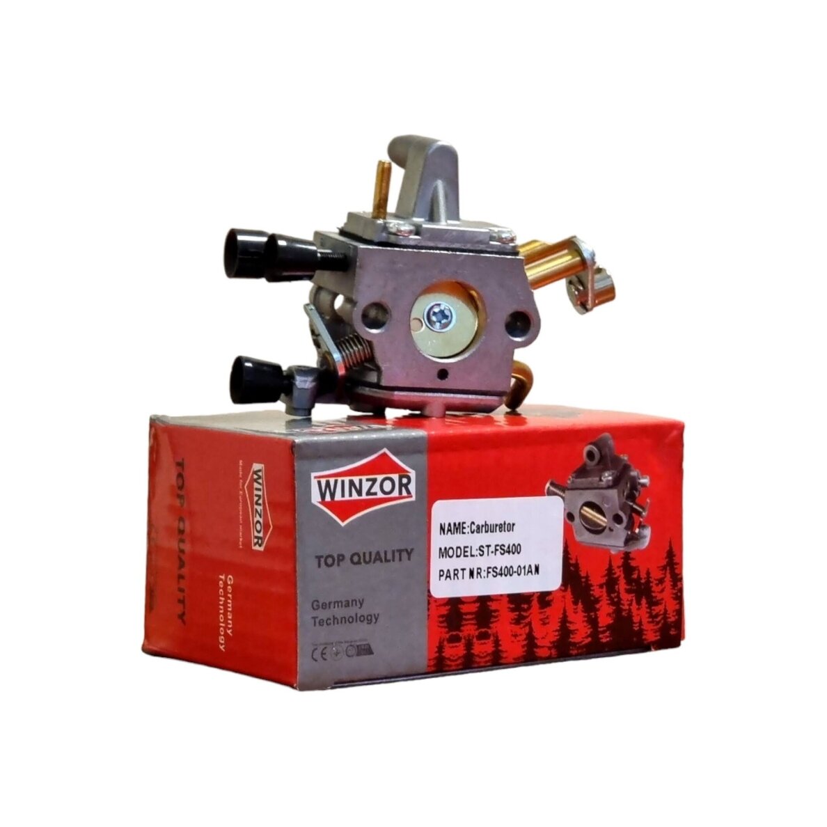 Karbiuratorius skirtas STIHL FS400 FS450 FS480 SP400 SP450 SP451 SP481 1 Karbiuratorius skirtas STIHL FS400 FS450 FS480 SP400 SP450 SP451 SP481 1