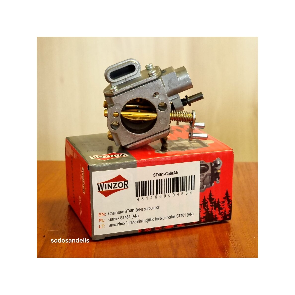 Karbiuratorius skirtas STIHL MS461 GS461 Pjūklams 11281200629 Type HD-50 1 Karbiuratorius skirtas STIHL MS461 GS461 Pjūklams 11281200629 Type HD-50 1