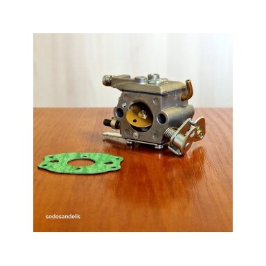 Karbiuratorius Husqvarna 36 41 136 137 141 142 pjūklams 530071987; tipas -  Walbro WT834