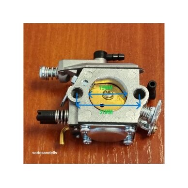 Carburetor for Chinese chainsaws WINZOR 4500-15AN 2