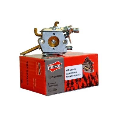 Karburators paredzēts STIHL FS160 FS180 FS220 FS280 FS290 FR220 trimmeriem 5 Karburators paredzēts STIHL FS160 FS180 FS220 FS280 FS290 FR220 trimmeriem 5