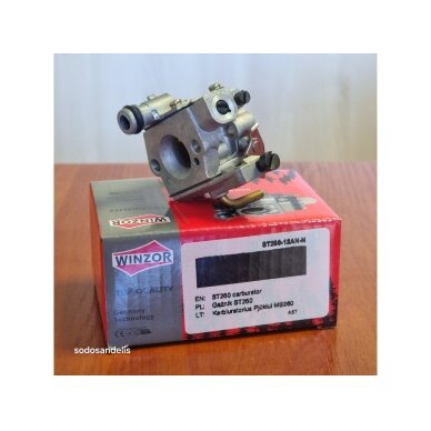 Karbiuratorius STIHL 024, MS240, 026, MS260, MS260 Pro Pjūklams #1121 120 0612 1