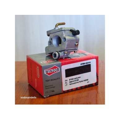 Karbiuratorius STIHL 024, MS240, 026, MS260, MS260 Pro Pjūklams #1121 120 0612 Karbiuratorius STIHL 024, MS240, 026, MS260, MS260 Pro Pjūklams #1121 120 0612