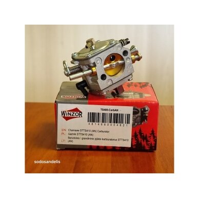 Karbiuratorius STIHL TS400 diskiniam pjūklui  42231200600 Tipas:  HS-274E
