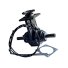 Power tiller gearbox with wheel lock