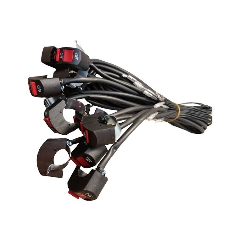 Motoblock ON/OFF switch with cable