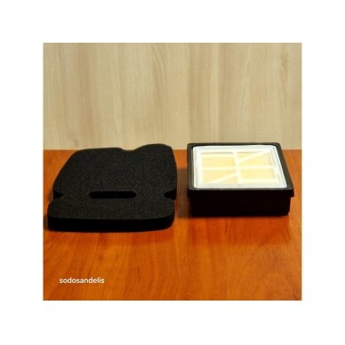 Oro filtro komplektas skirtas Husqvarna K750 506367101 544181602 1 Oro filtro komplektas skirtas Husqvarna K750 506367101 544181602 1
