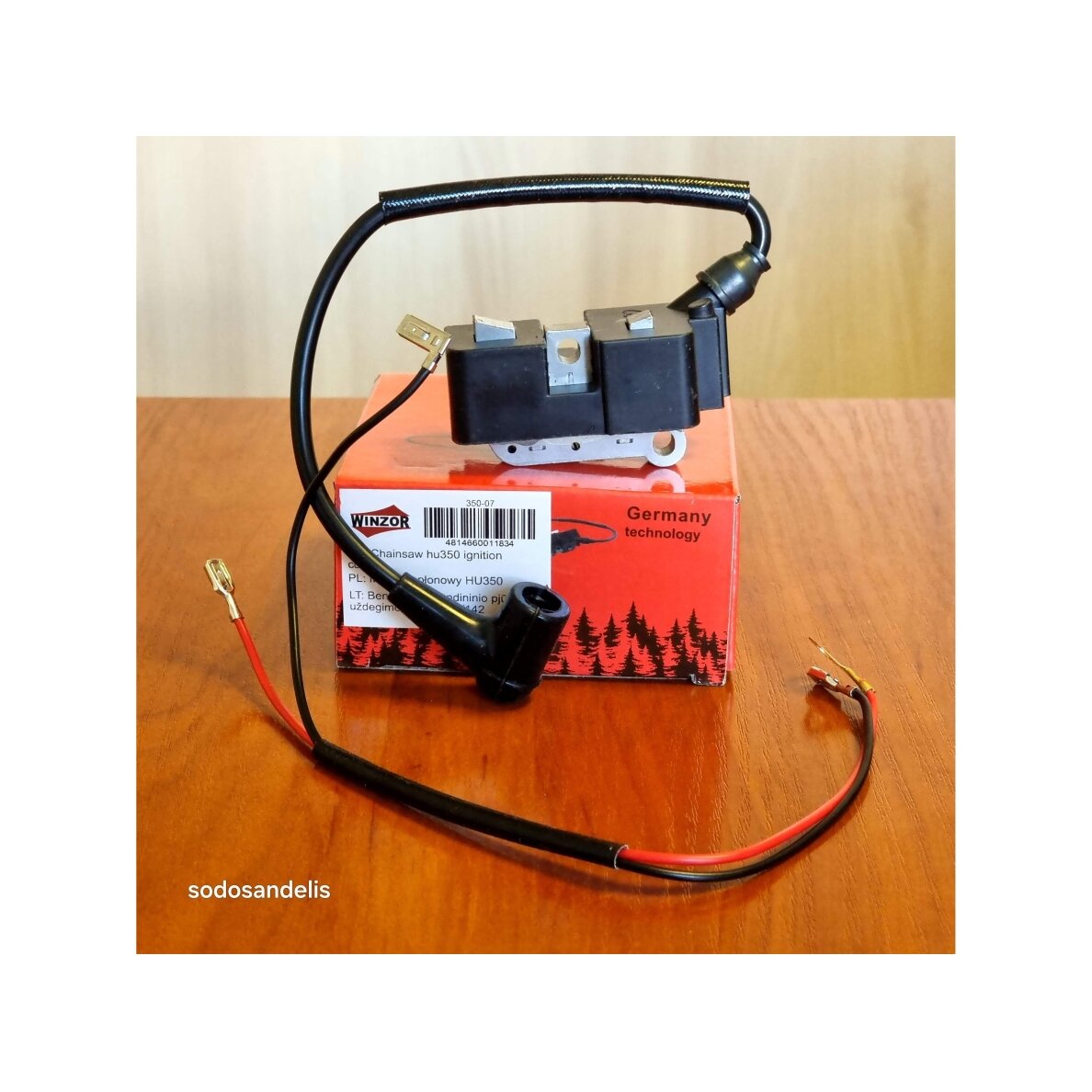 Aizdedzes spole zāģim Husqvarna 338XPT 340 345 346XP 350 351 353 357XP 359 544047001