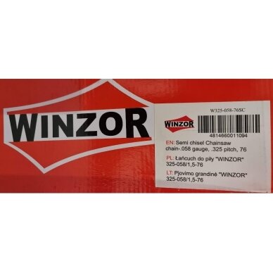 Pjovimo grandinė  "WINZOR"   325-058/1,5-76 1