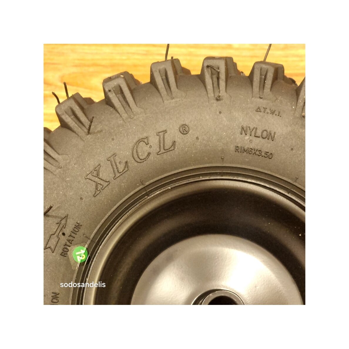 Riteņu komplekts sniega pūtējam WEIMA WWS0724B(E) 14X5-6 7