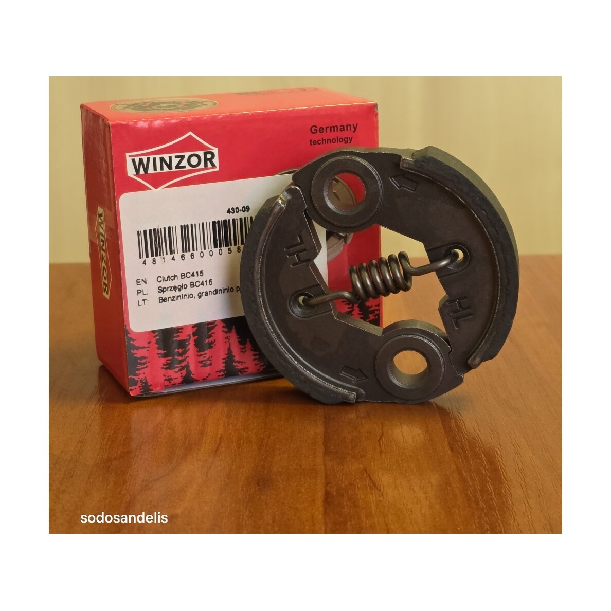 Clutch for Chinese trimmers 6-coil spring