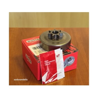 Clutch drum for Husqvarna 142 235 236 240 36 136 137 141 ; 325"-7T Clutch drum for Husqvarna 142 235 236 240 36 136 137 141 ; 325"-7T