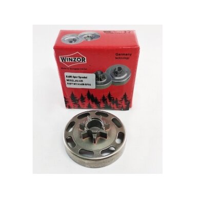 Sankabos būgnas su guoliu tinkantis Husqvarna 435 435E 440 440E modeliams. 325" 7T Sankabos būgnas su guoliu tinkantis Husqvarna 435 435E 440 440E modeliams. 325" 7T