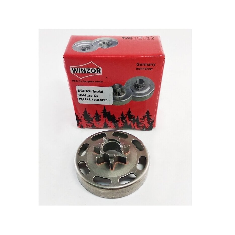 Sankabos būgnas su guoliu tinkantis Husqvarna 435 435E 440 440E modeliams. 325" 7T Sankabos būgnas su guoliu tinkantis Husqvarna 435 435E 440 440E modeliams. 325" 7T