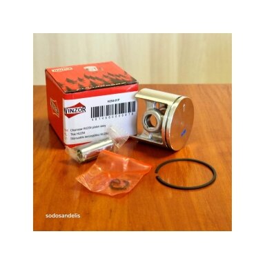 Stūmoklis skirtas Husqvarna 154 254 254xp Pjūklams Ø45mm Pirštas 12mm OEM 503503701 Stūmoklis skirtas Husqvarna 154 254 254xp Pjūklams Ø45mm Pirštas 12mm OEM 503503701