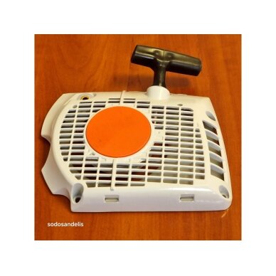 Starteris STIHL MS361, MS341 motorzāģiem (metāla) Kods 1135 080 2102