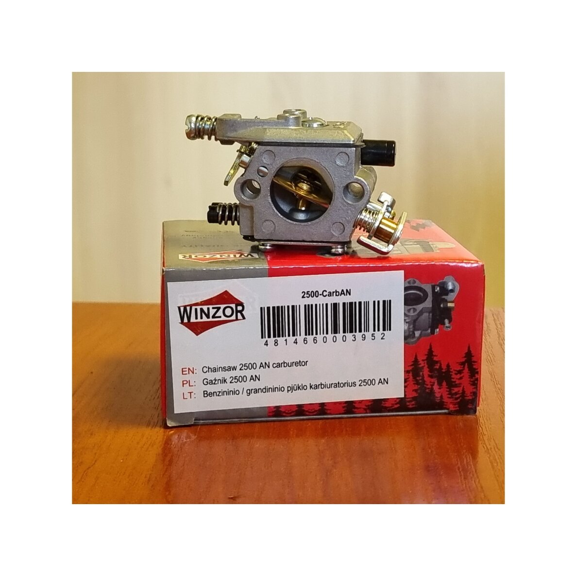 Universalus karbiuratorius kiniškiems pjūklams 2500 24-45cc 1