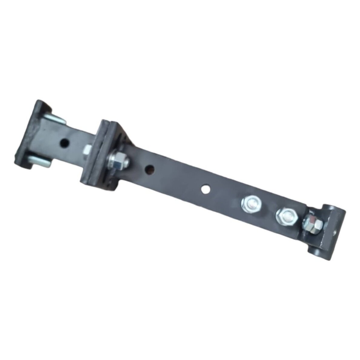 Universal, adjustable coupling mechanism for tiller implements 1