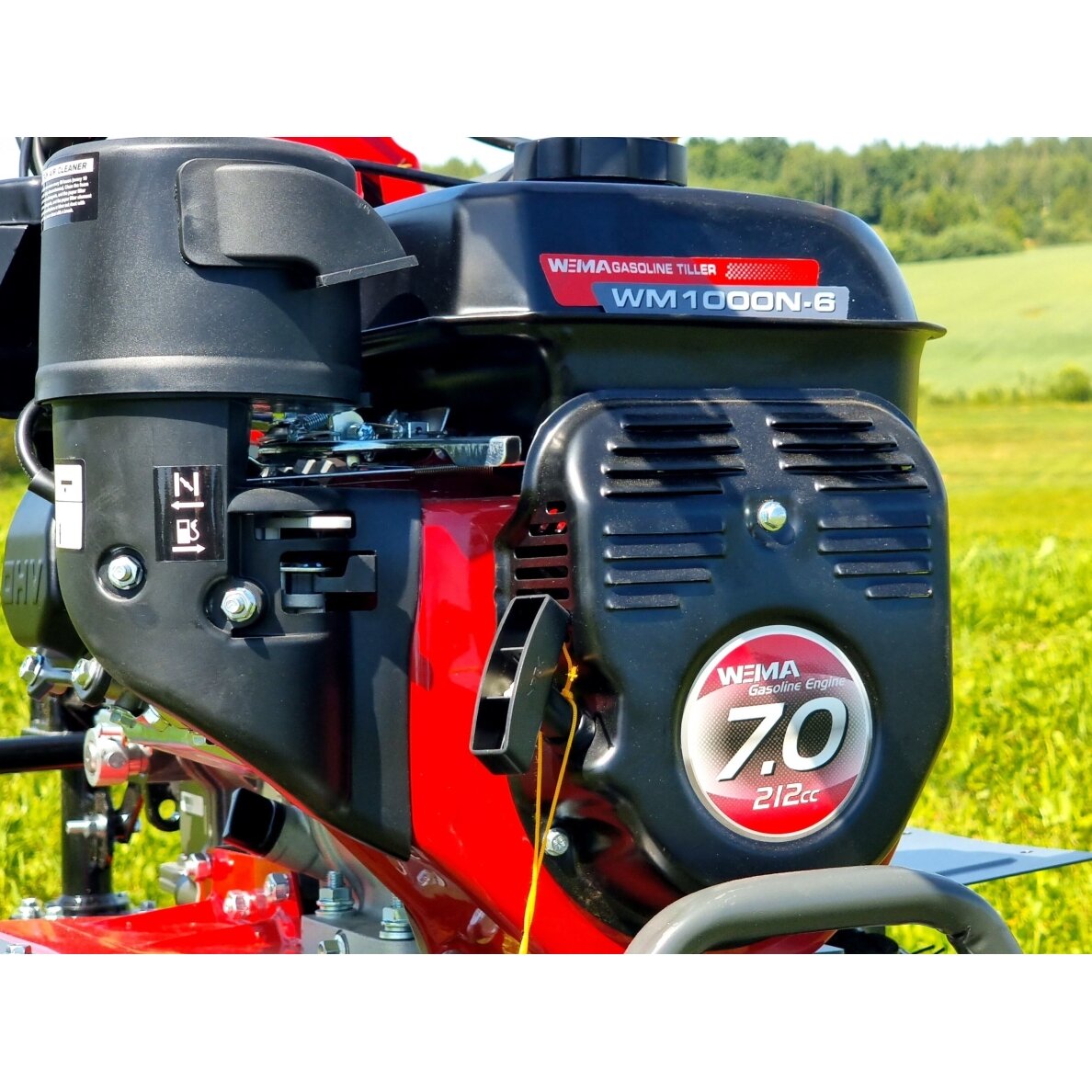 WEIMA WM1000N-6 motoblokas + Rotacinė žoliapjovė H-TYPE 4